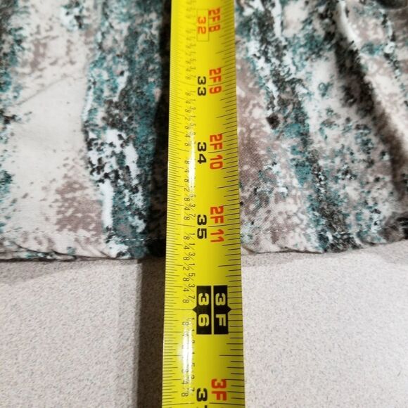 Chico's Midi Camo Calf‎ Boho Tiered Ruffle Skirt - Picture 11 of 13